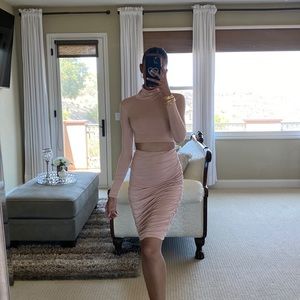 Missguided Blush Two Piece Set